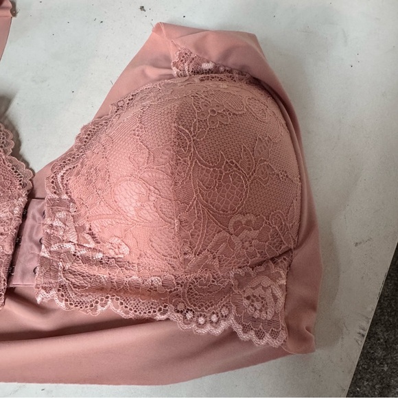 Elegant Pink Lace Women's Intimate bra size XXL - Picture 2 of 6